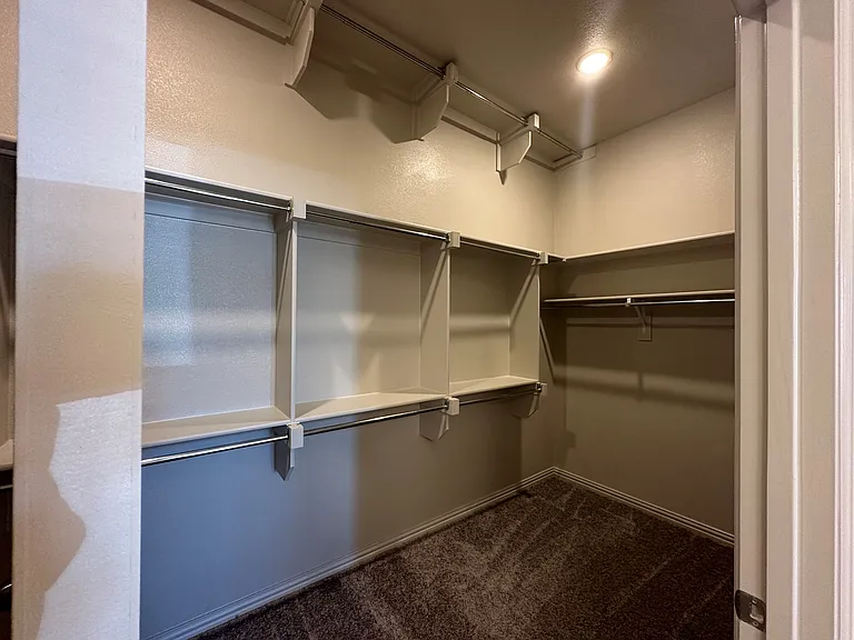 Spacious closet