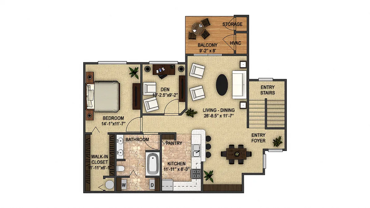Floor plan Birchwood 2nd Floor