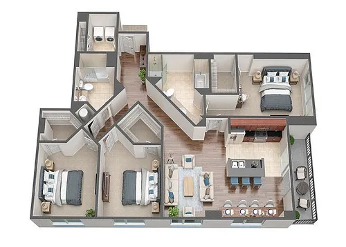 Floor plan C1