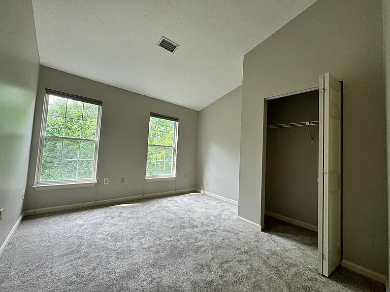 3rd bedroom with vaulted ceiling
