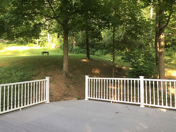 Back Deck and Yard