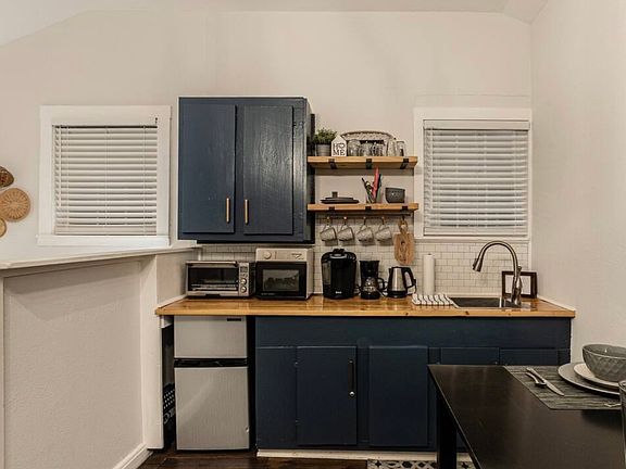 Kitchen area with appliances