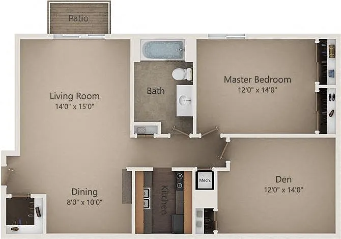 Floor plan The Birch I
