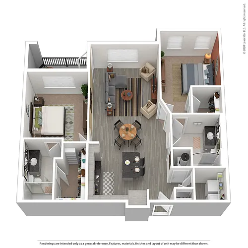 Floor plan B3