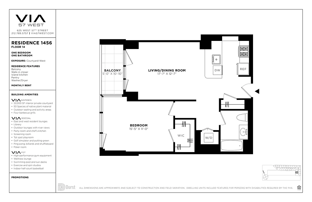 Building Photo - 625 W 57th St #1456