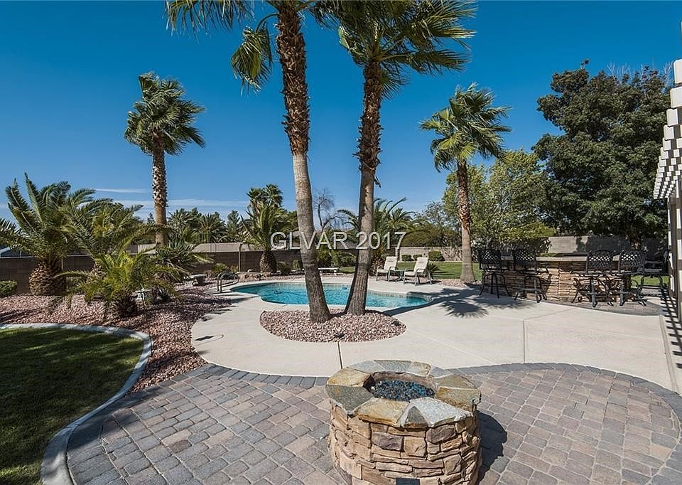 Gorgeous Backyard Featuring Separate Entertaining Areas