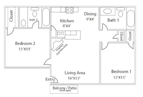 Floor plan 2/2f