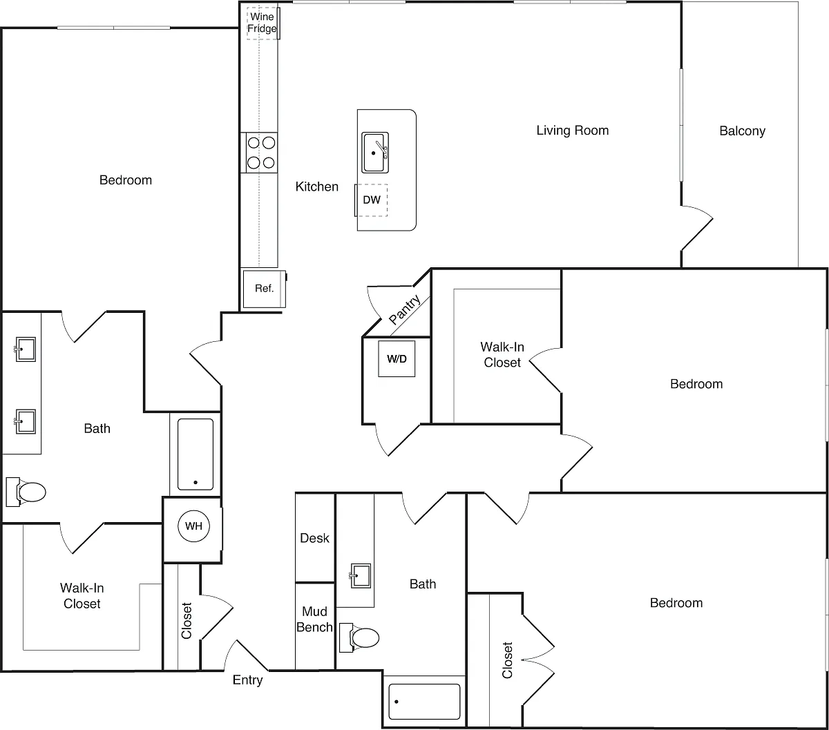 Floor plan C1