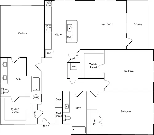 Floor plan C1
