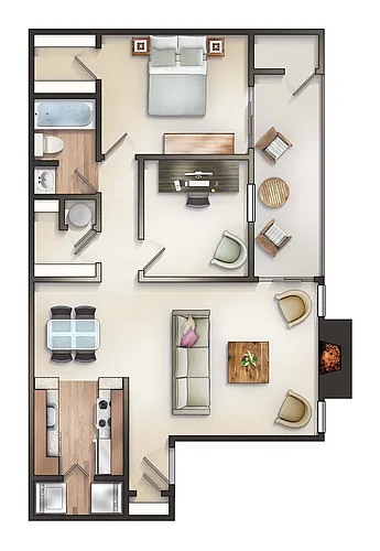 Floor plan 1.1 E - Canopy