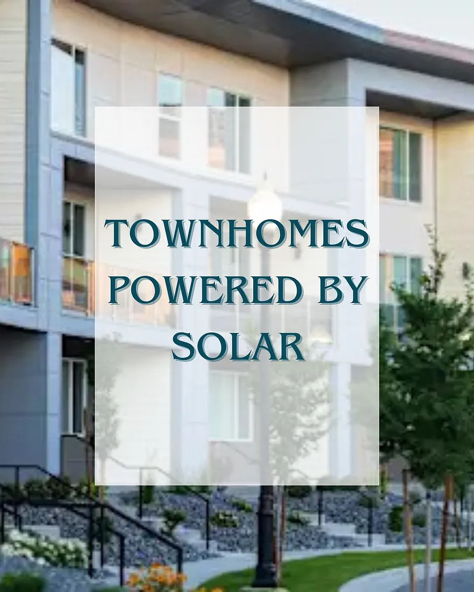 Townhomes Powered By Solar - Nova By Lotus