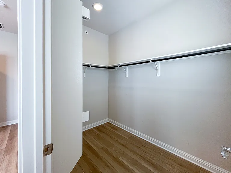 Huge primary walk-in closet