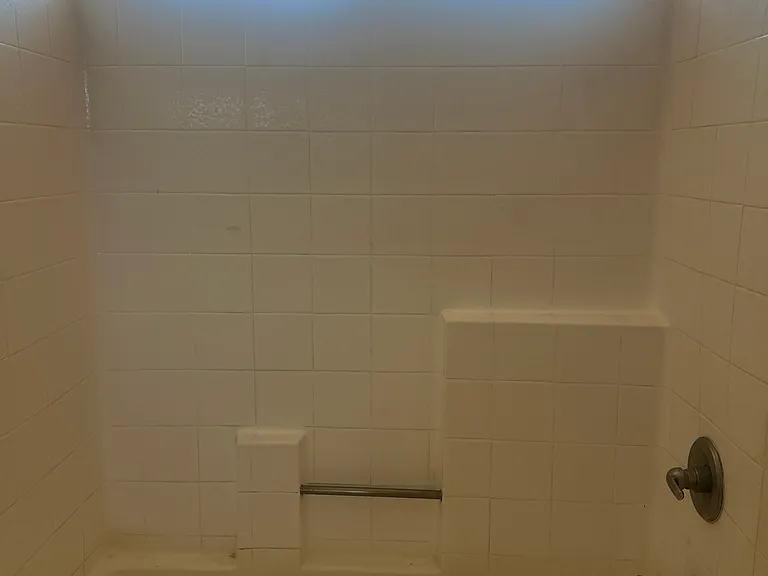 hallway bathroom tub and shower