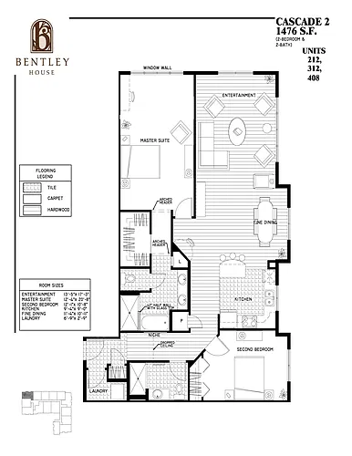Floor plan Cascade 2