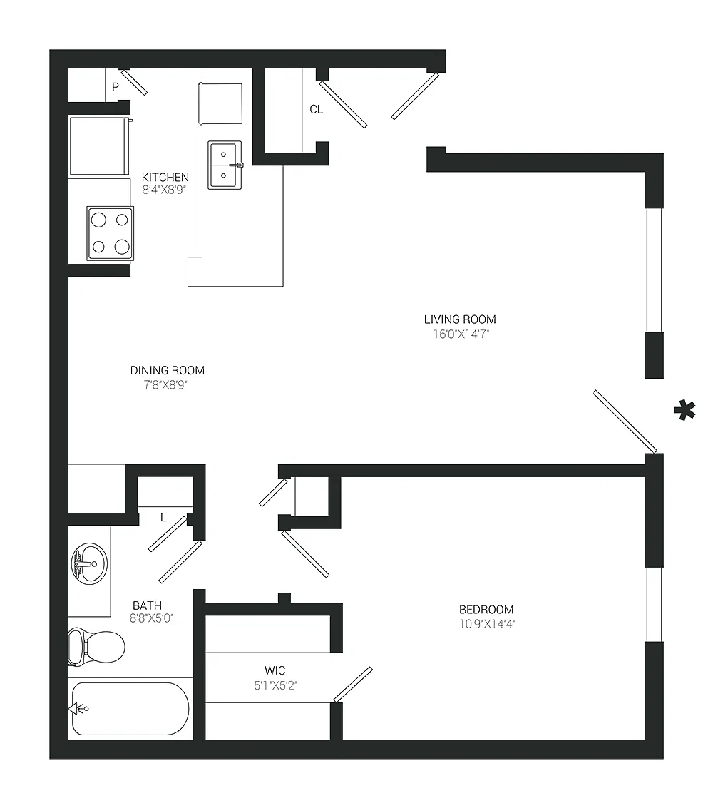 Floor plan Grace