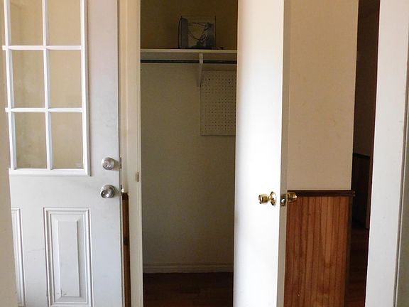 Front entry and coat closet.