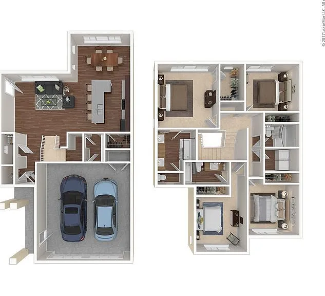Creekstone - Hawthorne Twin Home - 3.5 Beds - 3.5 Baths - 2100 Sq. ft.