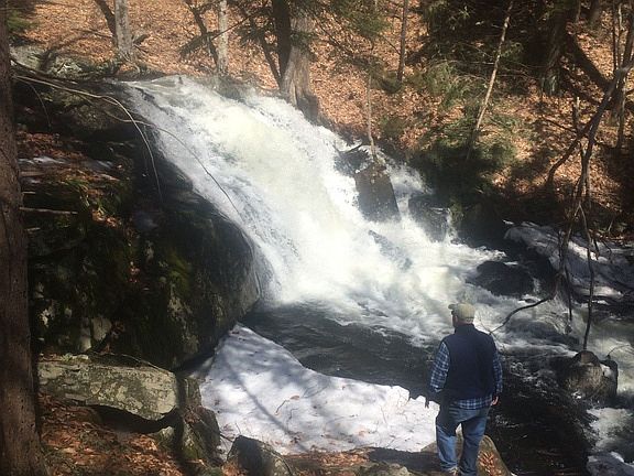 Peverly Falls- 17 feet!