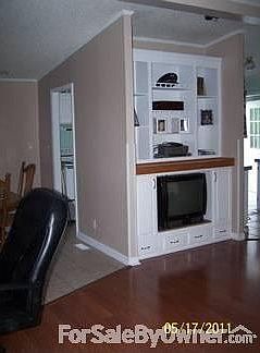 Living room entertainment center