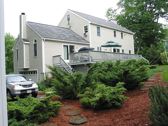 rear view, deck