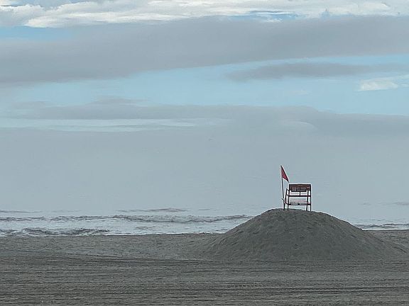 Morning of Empty Beach