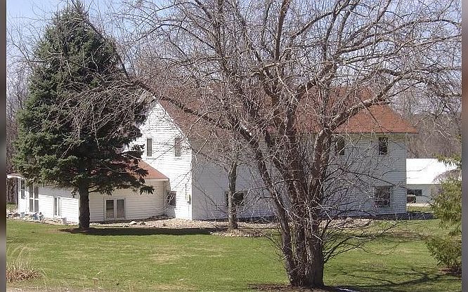 View of house from S. drive