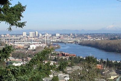 Views of Mt. St. Helens & Mt. Hood