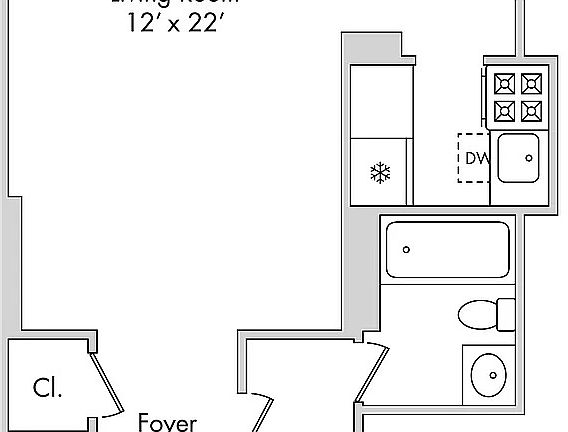 2nd image of 211 E 53rd St APT 11M
