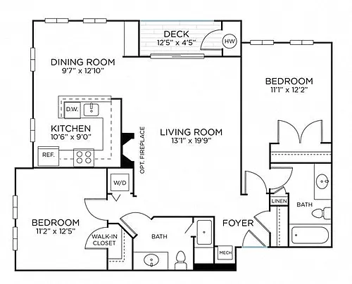 Floor plan Brookeville - R