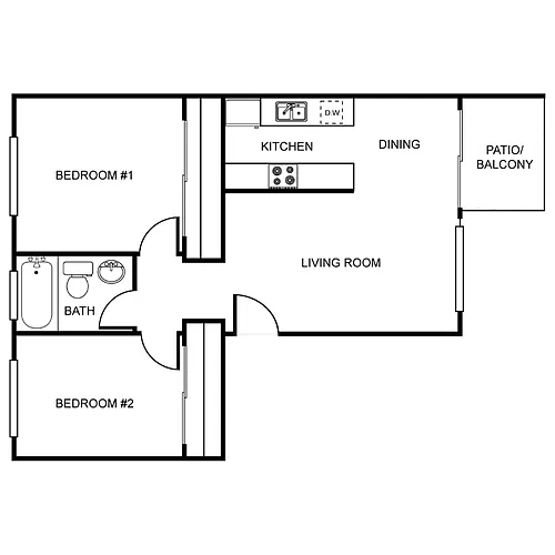 Floor plan The Maple