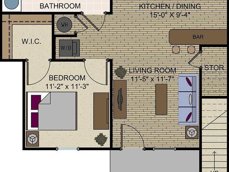 1 Bedroom Apartment 1 Bedroom Apartment