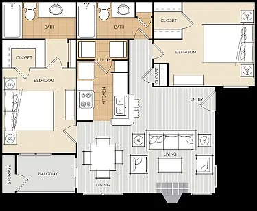 Floor plan B4