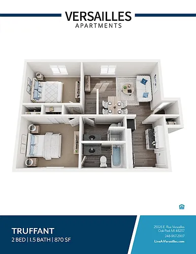 Floor plan Truffaut