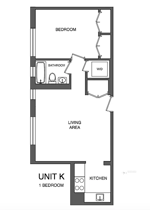 Floor plan Floorplan K