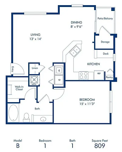 Floor plan B