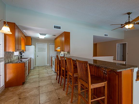 Updated kitchen with granite