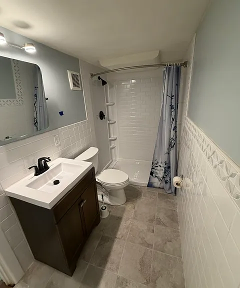 basement full bath