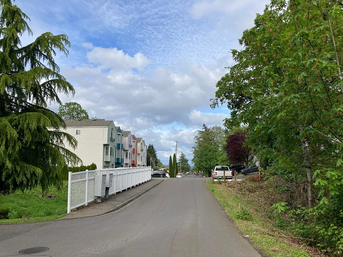 Only way in or out. Not much traffic except when everyone is coming home from work. My unit is the 1st one coming in. Far end on left - 1151 NW 7th Ave