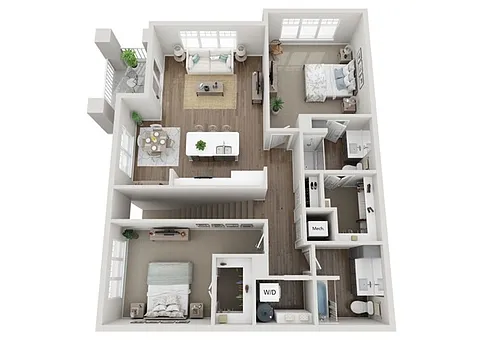 Floor plan 2C