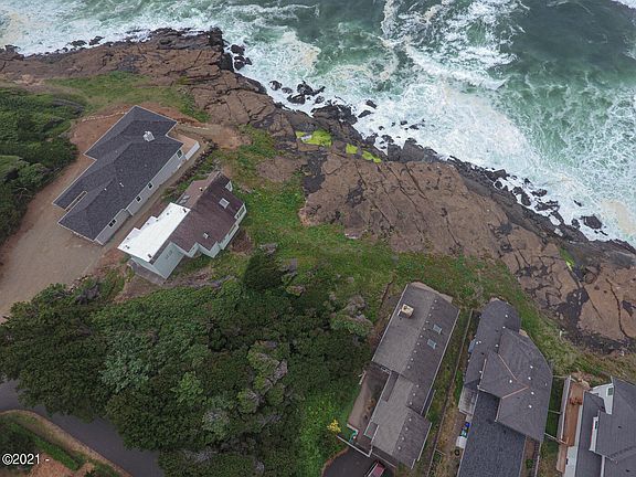 vacant lot across the street