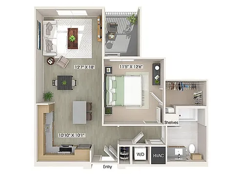 Floor plan A6