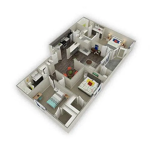 Floor plan 3A