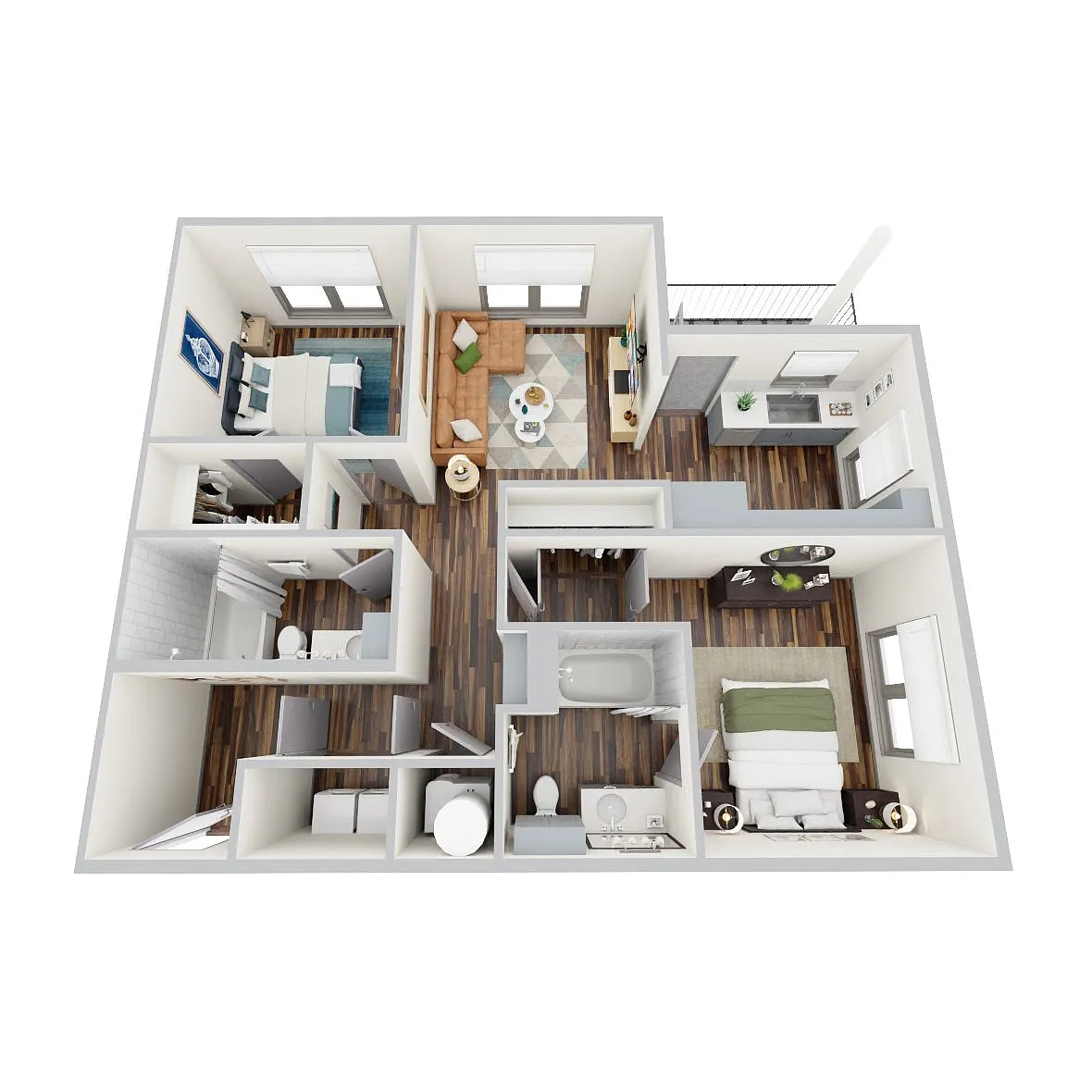 Floor plan B2