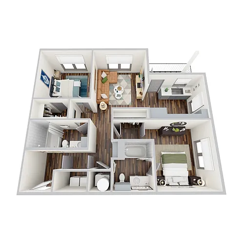 Floor plan B2