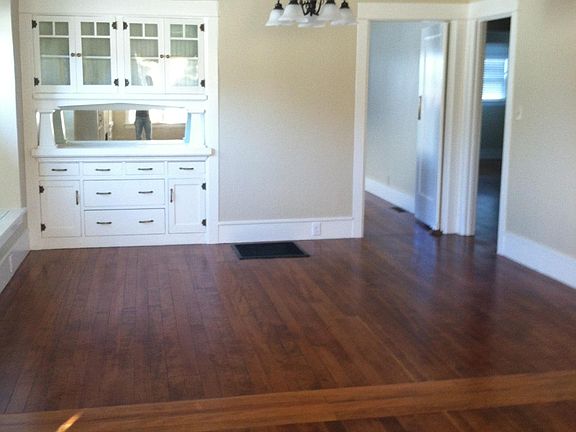 Dining area with built-in