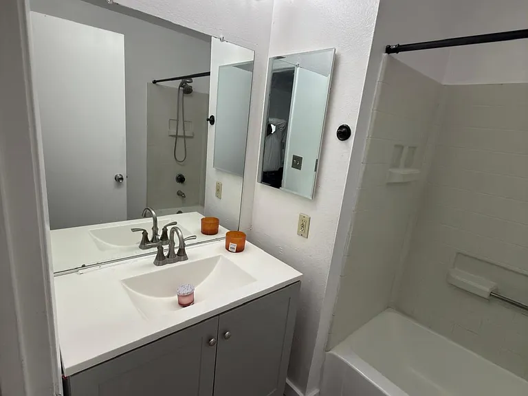 Hallway bathroom