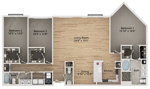 Floor plan C2-1