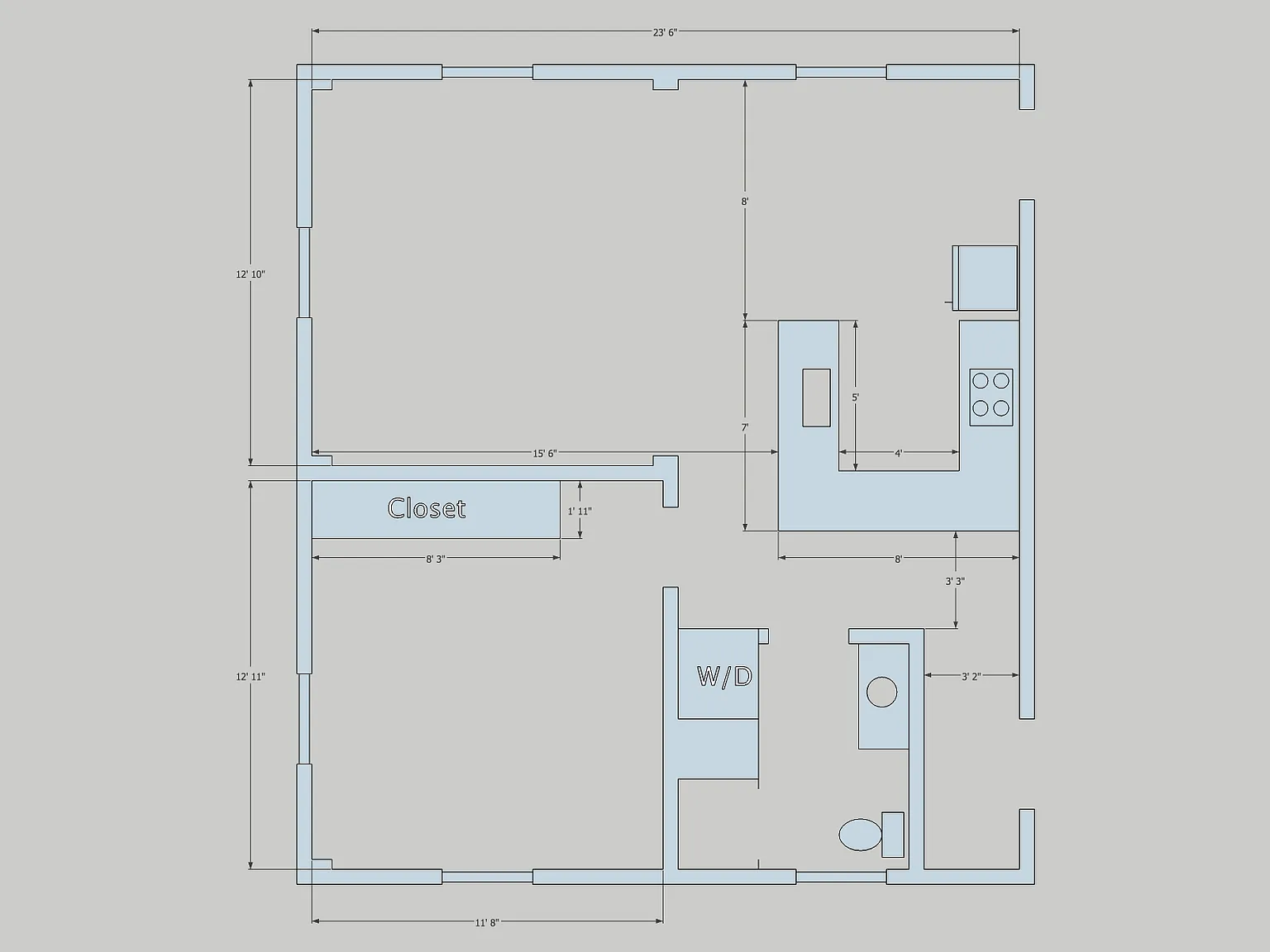 1 bed, $3,000 — Photo 4