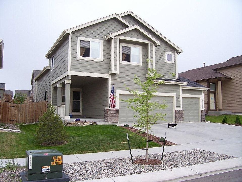 Front view 3 CAR GARAGE!