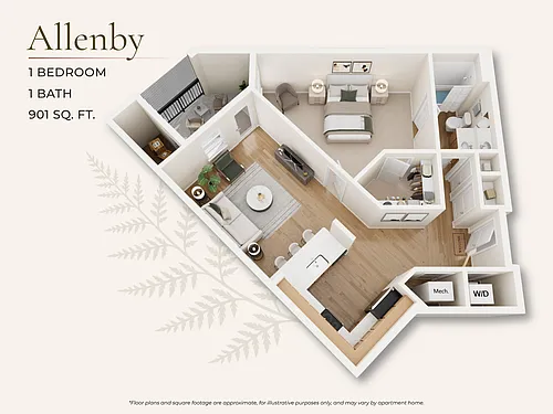 Floor plan Allenby